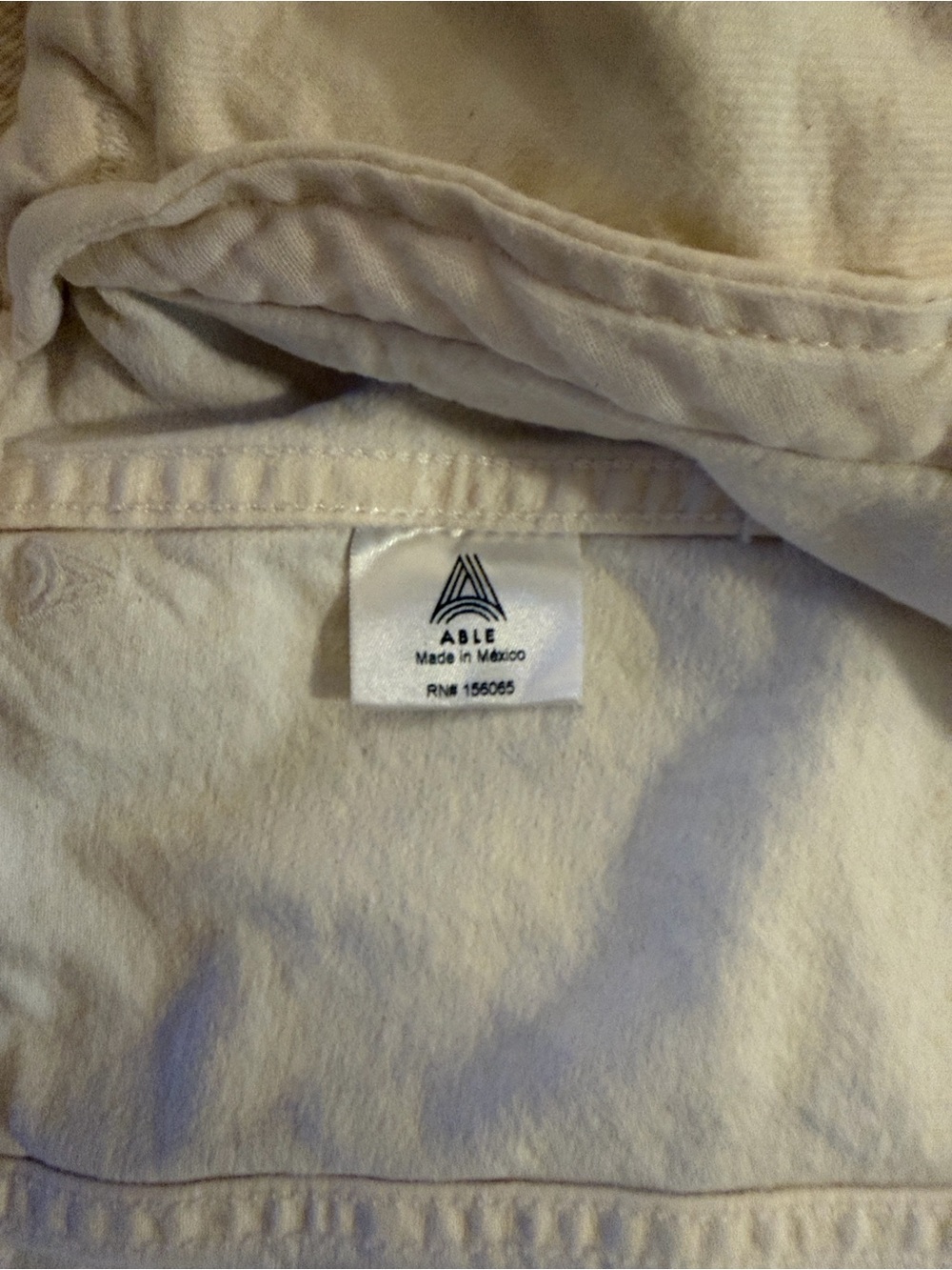 Able White Denim Jacket - Women's Classic - Picture 4 of 5